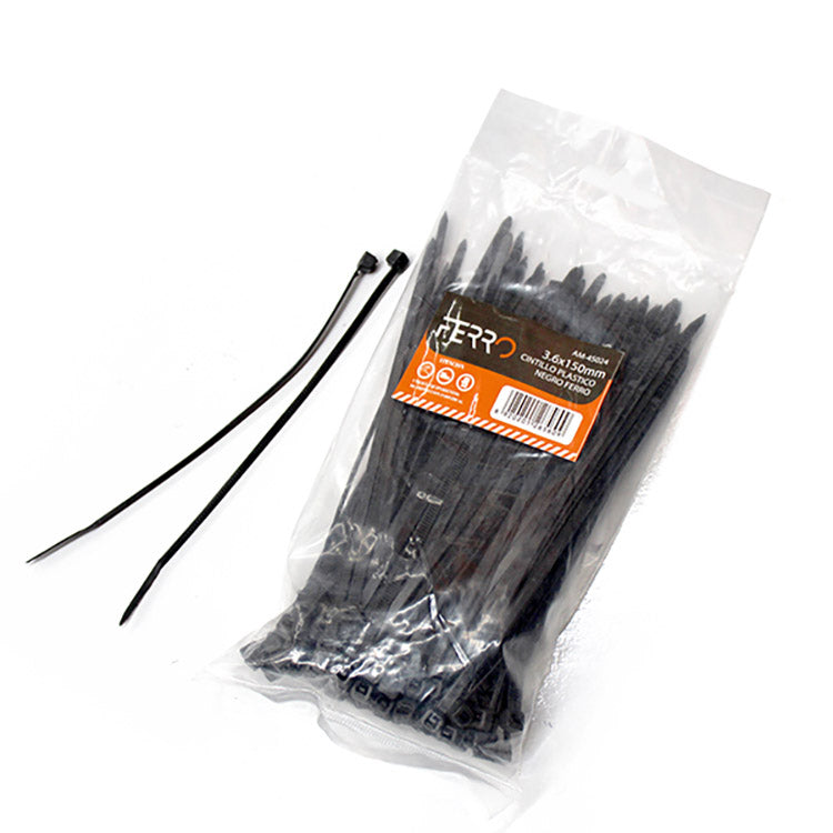 Cintillo Plástico 4,6x250x100 Negro Ferro