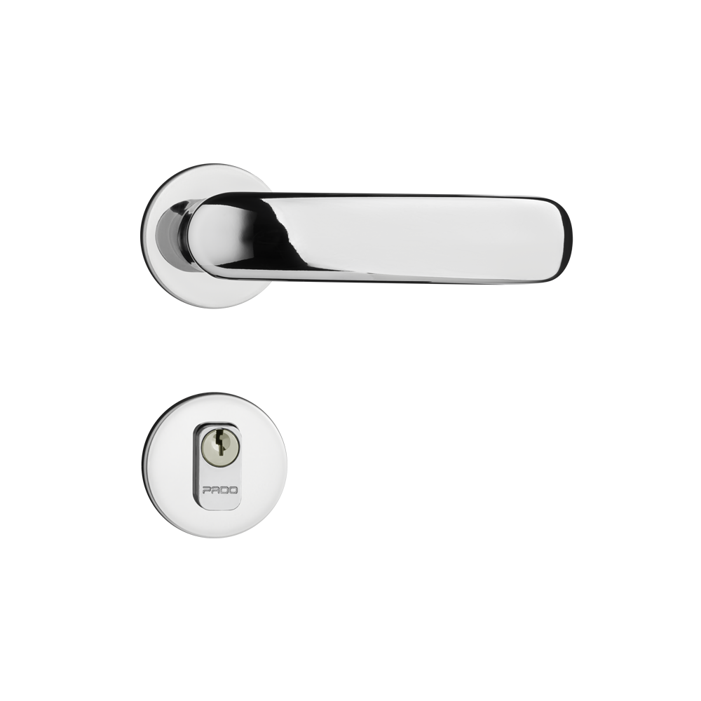 Cerradura ZM Madrid 506-40 Ext 40mm Crom Residence Pado