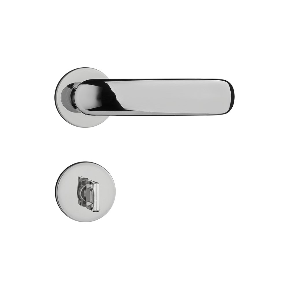 Cerradura ZM Madrid 506-80 Ros 40mm Baño Crom Residence Pado