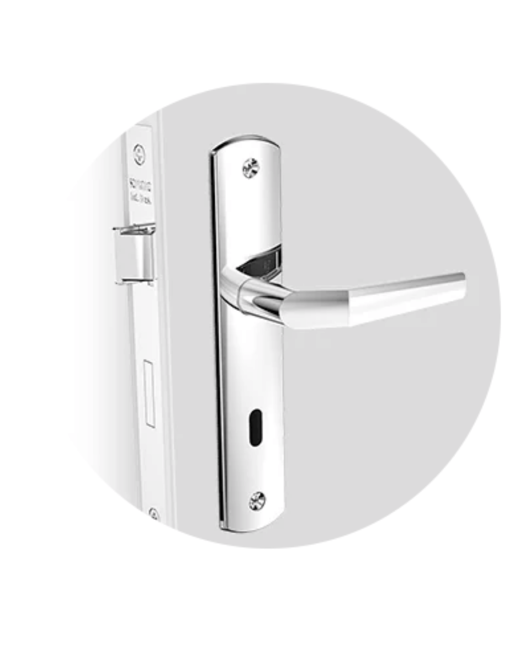 Cerradura Manija Interior Pop Line Crom Soprano