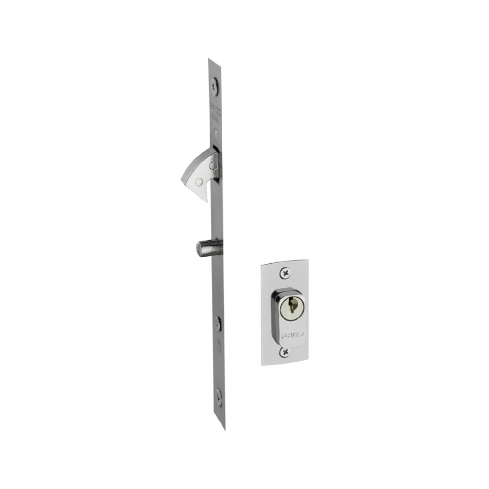 Cerradura ZM Puerta Corrediza 450 30mm Latón CIL 55mm Crom Pado
