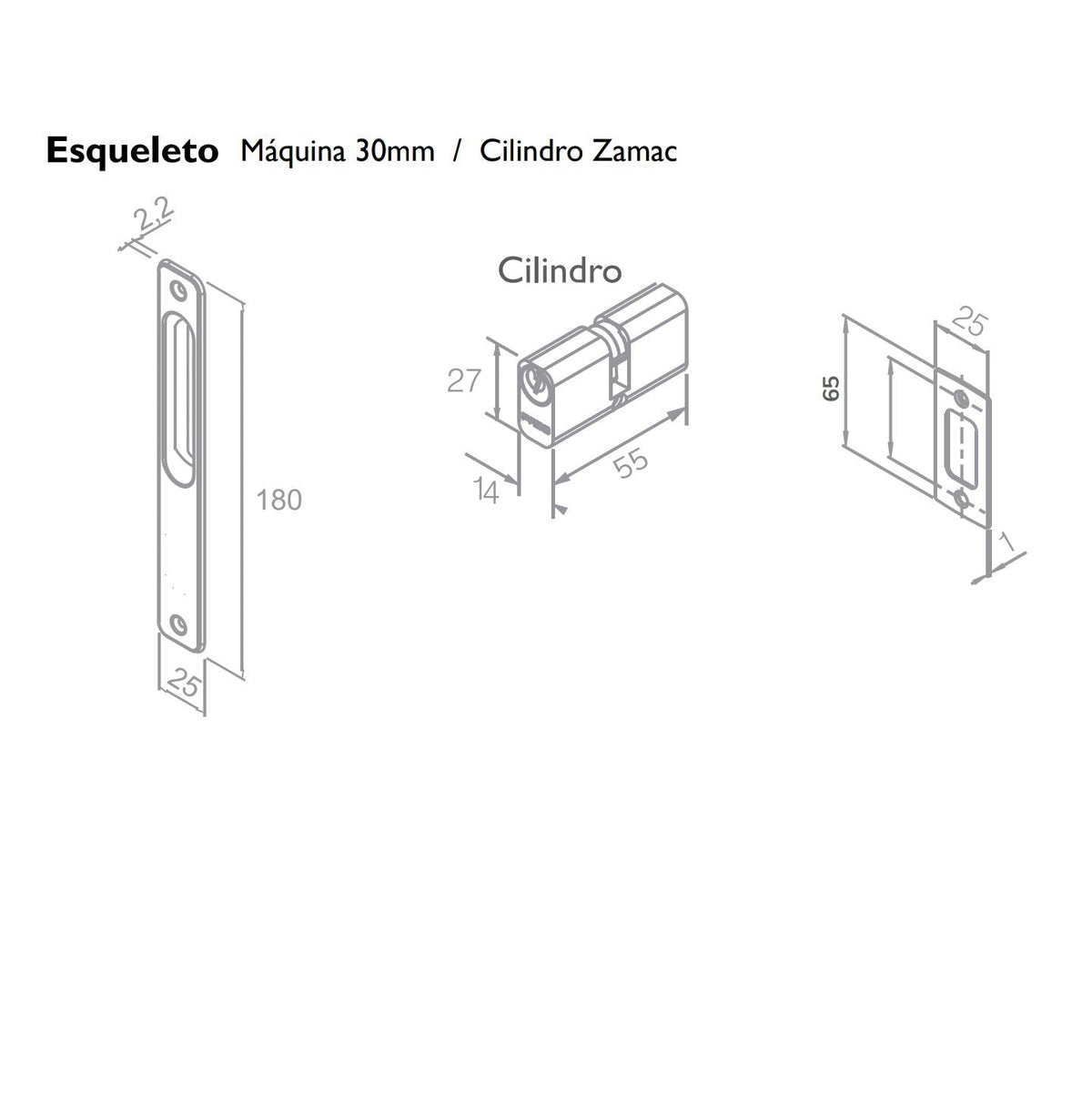 CERRAD 2 PARAFUSO SARDENHA C/ACCE GAMMA